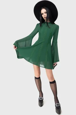 Killstar Gothic Korte jurk - The Wizard of Oz - Begone Mini-jurk - XS tot 4XL - voor Vrouwen