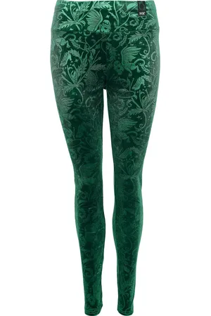 Killstar Gothic Leggings - Wizard Of Oz - Emerald Envy Leggings - XS tot 4XL - voor Vrouwen