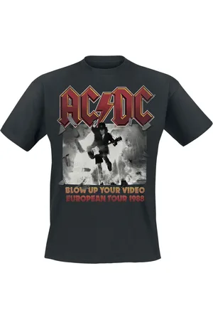 AC/DC T-shirt - European Tour 1988 - S tot 4XL - voor Mannen