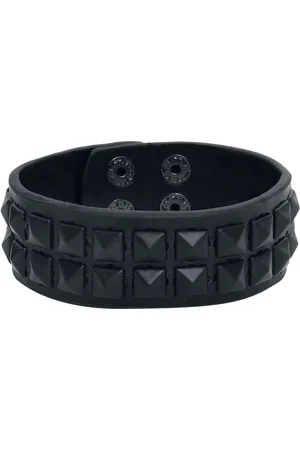Rock Rebel Rock Armband met studs - Pyramid Rivets