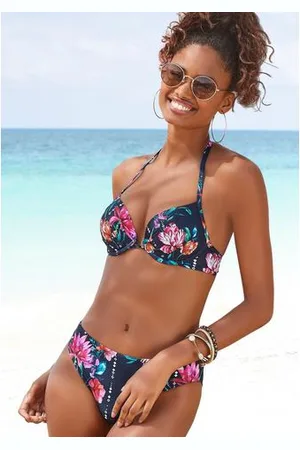 sunseeker Bikinibroekje Modern met bloemenprint