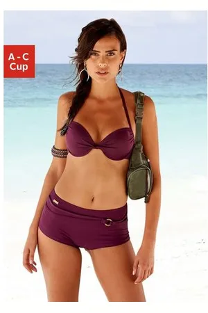 Lascana Bikini-hotpants Italy Met riem