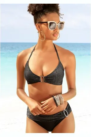 Jette Joop Triangelbikini met chique sierringen
