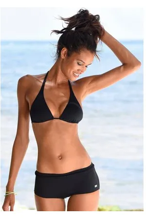 Buffalo Bikini-hotpants Happy met gevlochten sierriem