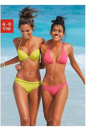 Buffalo Push-upbikinitop Happy in verschillende trendkleuren