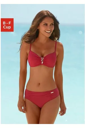 Lascana Beugelbikini met paillettengarnering