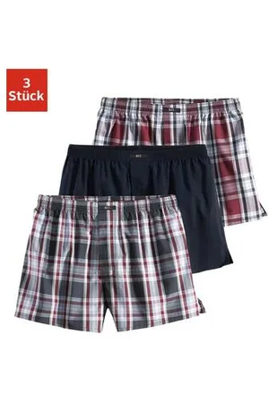 H.I.S Geweven boxershort met een prettige pasvorm (set, 3 stuks)
