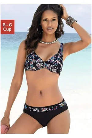 Petite Fleur Beugelbikini met bloemenprint