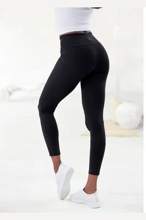 Lascana Legging met brede boord