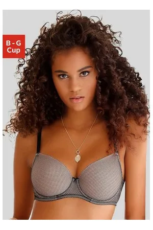 Lascana Bh met steuncups Invisible Pink met spacer-schalen, perfect onder witte kleding