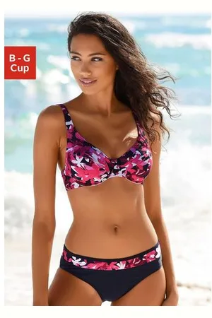 Petite Fleur Beugelbikini met bloemenprint