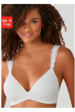 Lascana Push-up-bh zonder beugels met prachtige kanten bandjes