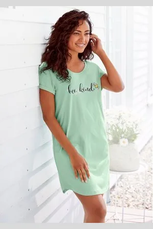 VIVANCE DREAMS Nachthemd met madeliefje-print