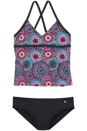 QS by s.Oliver Tankini met coole print