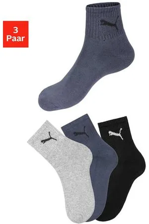 PUMA Sportsokken Short crew met klassieke rib (3 paar)