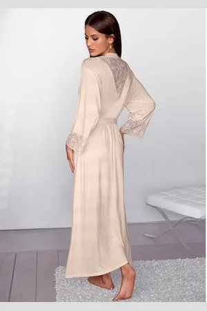 Lascana Kimono met chique kanten details