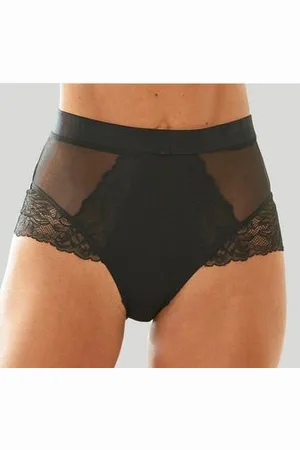 Nuance Tailleslip Ilara met inzetten van soft mesh en kant