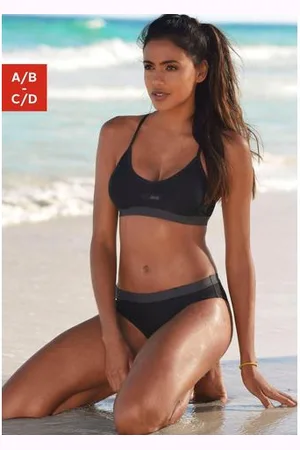 Venice Beach Bustierbikini met in kleur afgestemde details