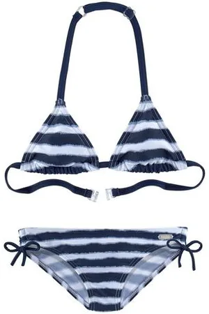 Buffalo Triangelbikini in trendy streep-look
