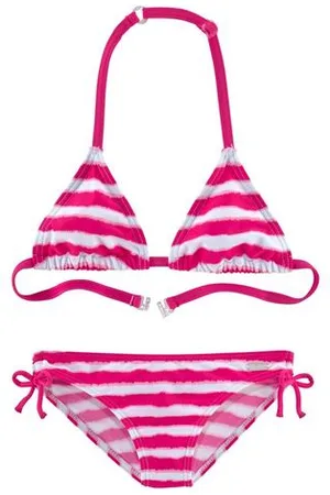 Buffalo Triangelbikini in trendy streep-look