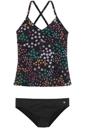 QS by s.Oliver Tankini Milly Kids met bloemenprint