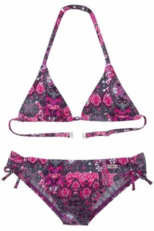 Buffalo Triangelbikini Shari Kids folklore-print