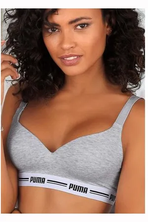 PUMA Bralette Iconic met iets verdikte cups