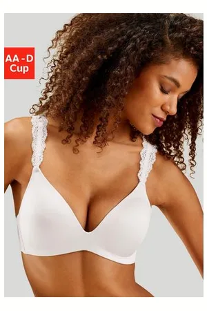 Lascana Push-up-bh zonder beugels met prachtige kanten bandjes