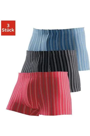 le jogger ® Boxershort met strepen van voorgeverfd garen (set, 3 stuks)