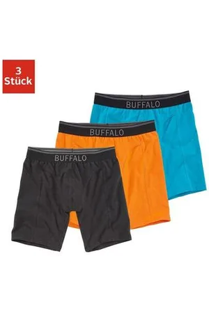 Buffalo Boxershort in een lang model ook ideaal voor sport en trekking (set, 3 stuks)