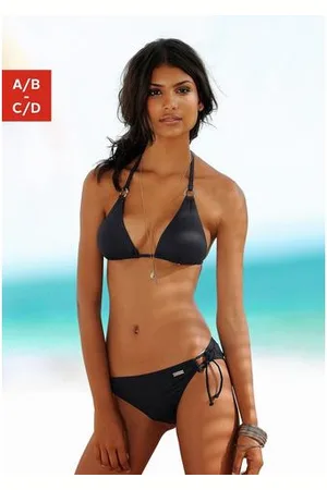 Lascana Triangel-bikinitop Italy met sierringen