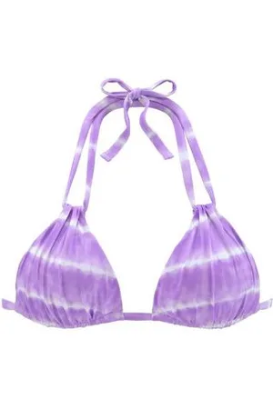 QS by s.Oliver Triangel-bikinitop Enja met batikprint