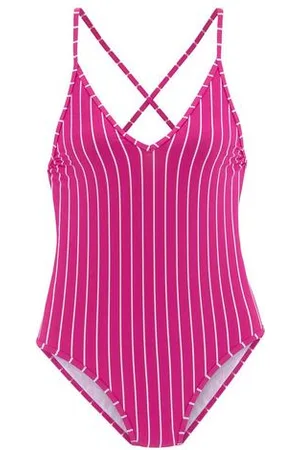 vivance collection Badpak met krijtstrepen