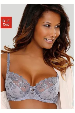 Lascana Beugel-bh met transparant geborduurd kant, dessous