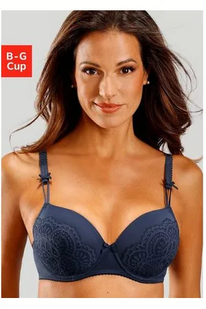 Lascana Bh met steuncups Aurora met beugel en van fijne kant, dessous