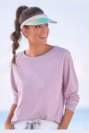 ELBSAND Longsleeve Tira met logoprint op de rug, shirt met lange mouwen, sportief-casual