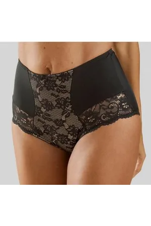 Nuance Broekje met hoge taille met kanten inzetten