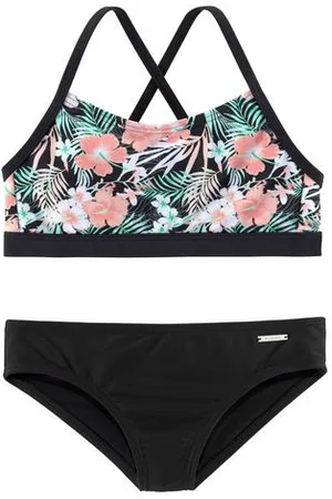 CHIEMSEE Bustierbikini in tropische print