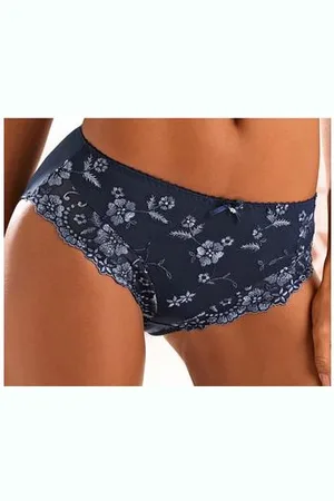 Lascana Slip WANDA in bedekkende belijning en van borduurkant