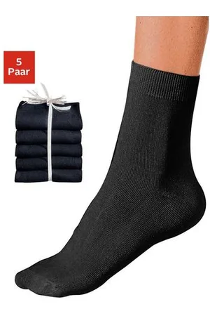 Go In Basic sokken unikleur (set, 5 paar)