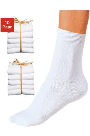 Go In Basic sokken unikleur (set, 10 paar)
