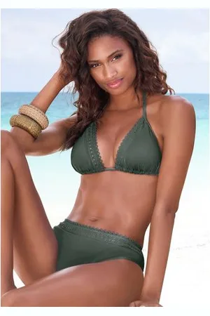 QS by s.Oliver Triangel-bikinitop Aiko met gehaakte look
