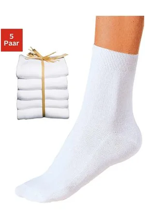 Go In Basic sokken unikleur (set, 5 paar)