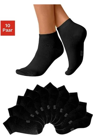 H.I.S Korte sokken met verstevigde hiel en teen (set, 10 paar)