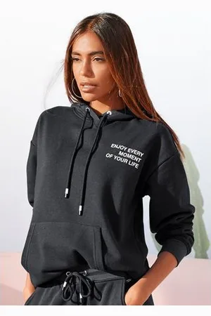 Buffalo Hoodie met statement print, loungepak