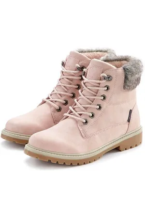 Lascana Laarsjes wind- & waterafstotend, winterboots, outdoorlaarzen, winter enkellaarsjes