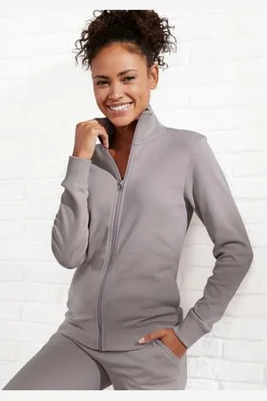 Bench Sweatvest met geborduurd staande kraag, loungepak (1-delig)