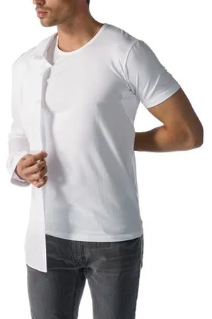 Mey Shirt voor eronder Dry Cotton Functional onder het businesshemd onzichtbaar, korte mouw