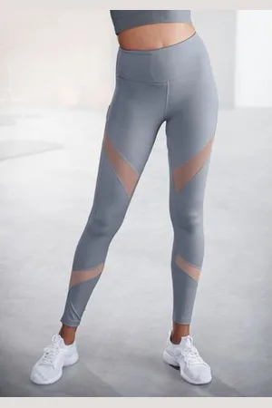 Lascana Functionele legging met kleine rimpeling, loungewear