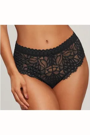 Lascana Slip Cara van subtiel transparante kant, gedeeltelijk van gerecycled materiaal